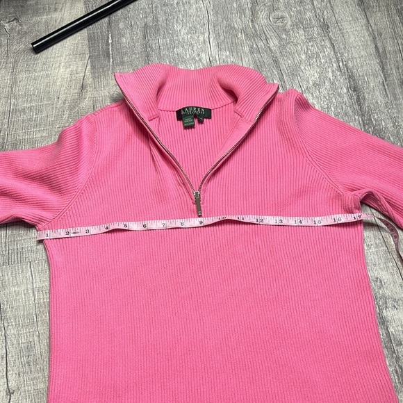 Lauren Ralph Lauren quarter-zip sweater - Picture 4 of 9